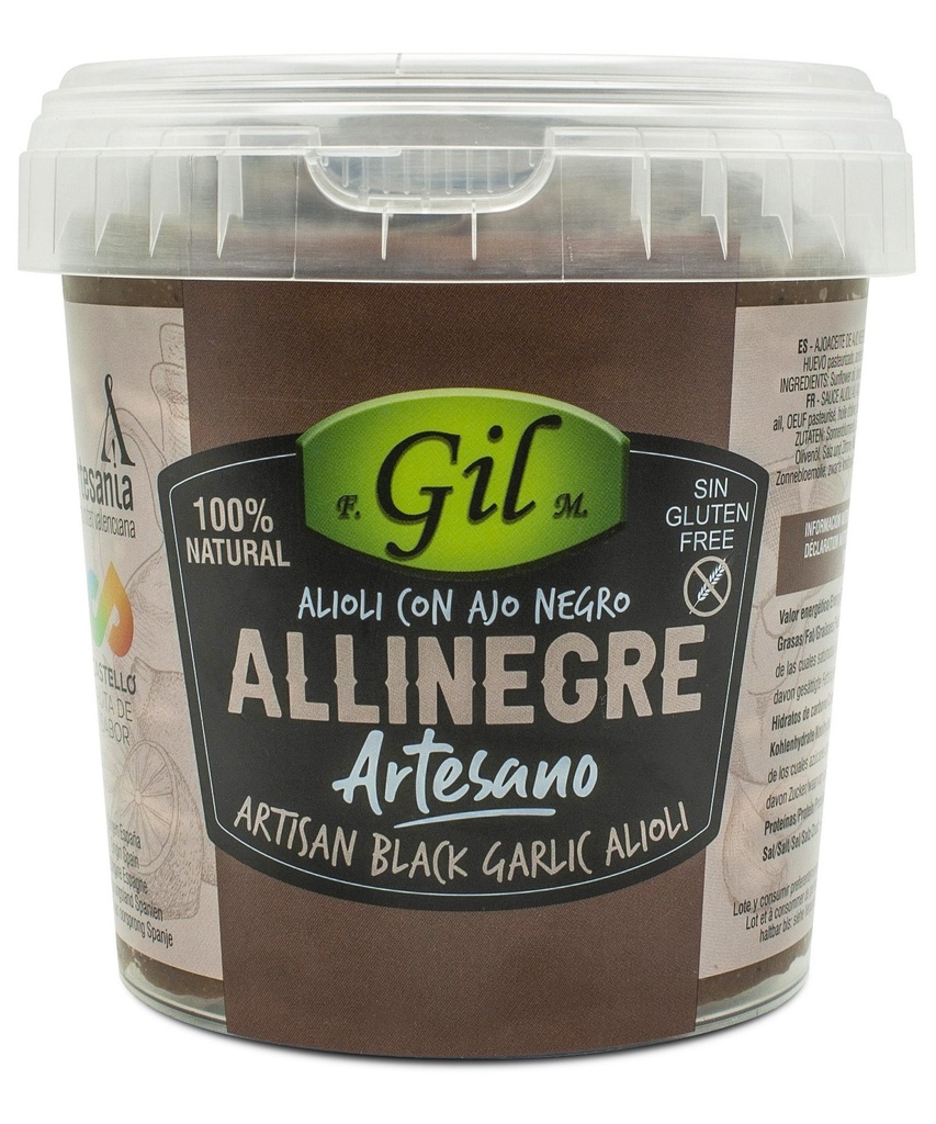 ALLIOLI AJO NEGRO ARTESANO GIL 1KG