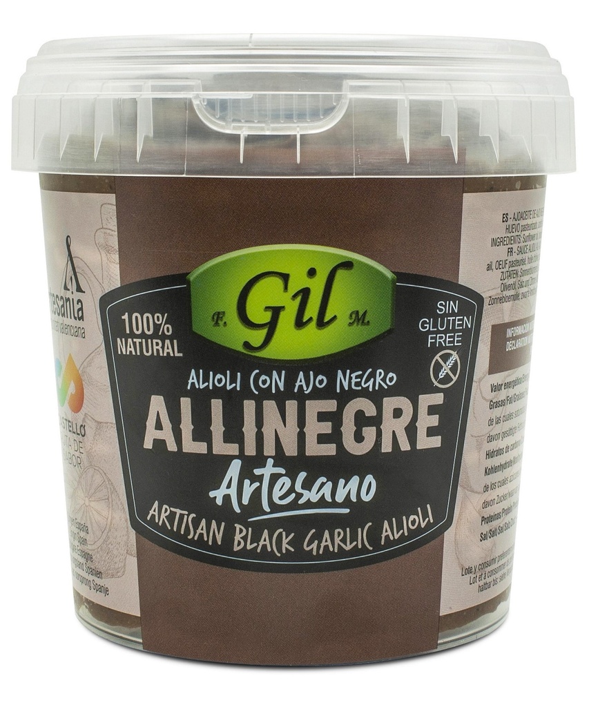 ALLIOLI AJO NEGRO ARTESANO GIL 1kg